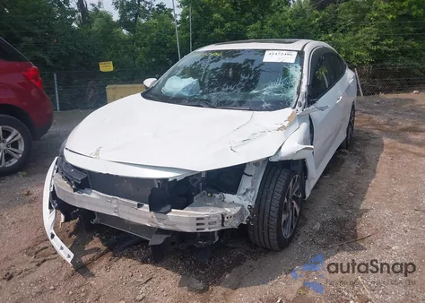 2016 Honda Civic Ex z USA, uszkodzony, nr VIN 19XFC2F76GE086868